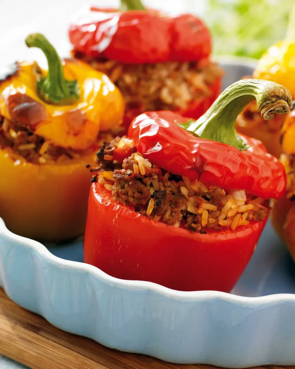 Stuffed peppers — Yamas